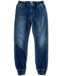 LEVI'S Toddler Boys Knit Denim Joggers Blue Size 2T - Picture 1 of 2
