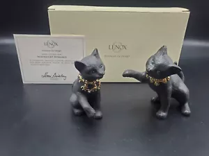 Vintage Lenox American By Design schwarze spielende Kätzchen - Bild 1 von 3