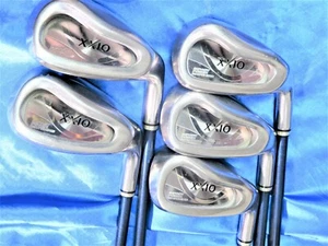 Ladies JP Model DUNLOP XXIO MP400 5pc L-flex CAVITY BACK IRONS SET nwo - Picture 1 of 9