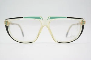 Occhiali da vista vintage Cazal 318 multicolore oro montatura ovale eyeglasses - Foto 1 di 6