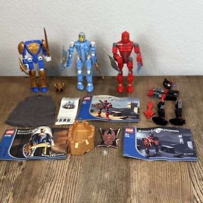 Lego Castle Knights' Kingdom II Lot Of 4 Santis Jayko Vladek King Mathias - Image 1 of 4