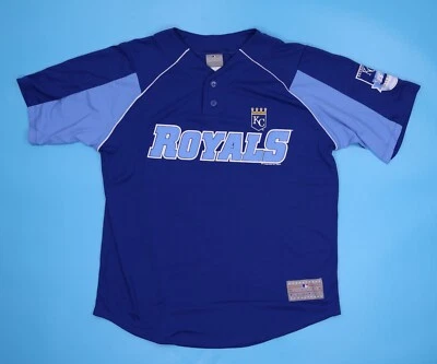 Kansas City Royals Stitches MLB Genuine Merchandise Men's Fan Jersey Large - Image 1 of 4