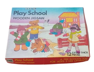 Vintage BBC PLAY SCHOOL Michael Stanfield 12-teiliges Puzzle 1982 - Bild 1 von 8