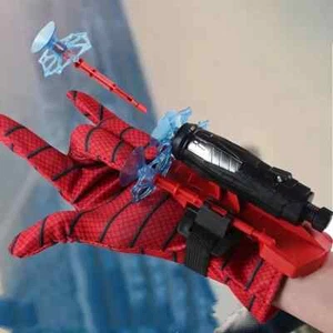 GUANTO SPIDERMAN LAUNCHER GLOVE SPARA RAGNATELE GIOCHI PER BAMBINI IDEA REGALO - Foto 1 di 5