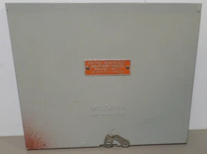 12 x 10 Milbank Type R Enclosure Meter Socket Base Front Panel Lower - Picture 1 of 4