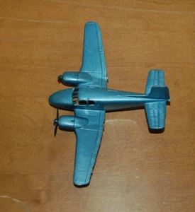 Marx Flugzeug Marxville Airport 4 Zoll Propellerflugzeug Vintage 60er Jahre - Bild 1 von 6