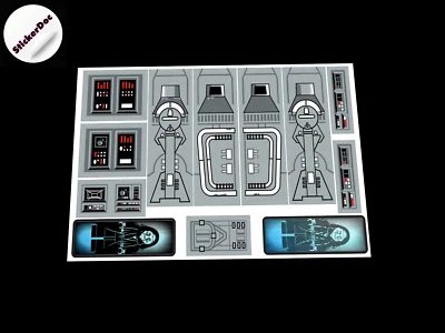 PEGATINA PERSONALIZADA para Imperial Star Destroyer 6211, MODELOS, JUGUETES, bloques de construcción Foto 1 de 3