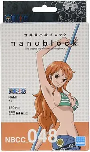 Nanoblock One Piece Nami Building Set Construcción Bronceado 150 Piezas NUEVO - Imagen 1 de 2