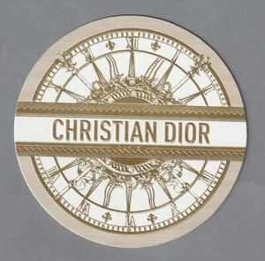 Carte  publicitaire - advertising card - Christian Dior (dorée) - Imagen 1 de 1