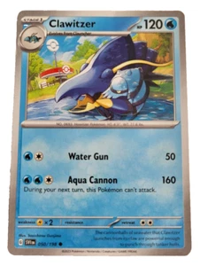 Clawitzer 050/198 Pokemon Sammelkarte TCG Scharlachrot & Violett (F9 - Bild 1 von 2