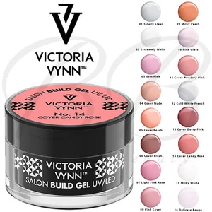 VICTORIA VYNN Nail Strengthening Salon Build Gel UV/LED 15ml *CHOOSE SHADE* - Picture 1 of 36