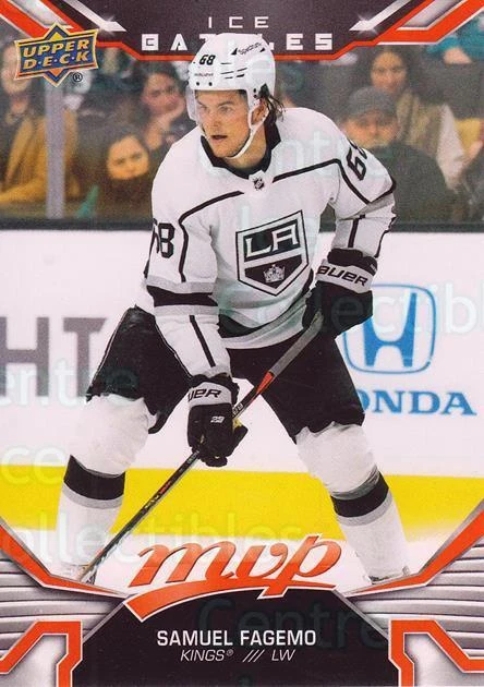 2022-23 Upper Deck MVP Ice Battles #235 Samuel Fagemo - Image 1 of 1