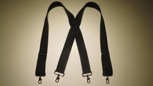 Men's Suspenders, 2" Quality X Style, Belt Loop Snap On, Many Colors, USA Made
