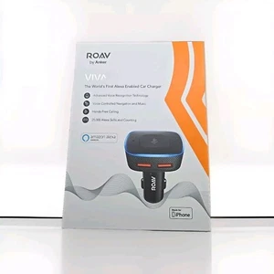 Roav VIVA by Anker Alexa Enabled 2-Port USB Car Charger - Zdjęcie 1 z 2
