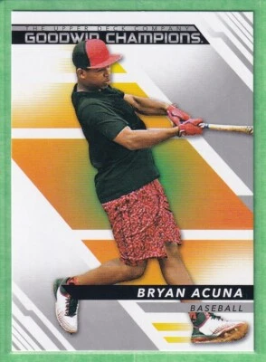 2022 Upper Deck Goodwin Champions #36 Bryan Acuna Pre-Rookie - Image 1 of 2