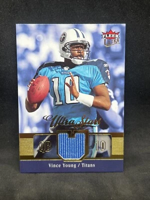 2007 Ultra #US-VY Vince Young Stars Jerseys Titans - Image 1 of 2
