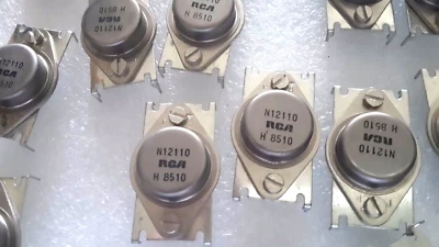 N12110 Genuine RCA POWER Transistor with Heat sinc 1pc - Image 1 of 3