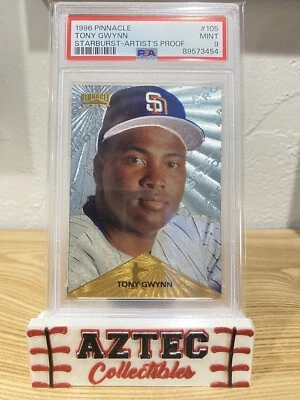 Pinnacle Starburst 1996 - Prueba de artista - #105 - Tony Gwynn - PSA 9 (POP 5; 1-10) Foto 1 de 2