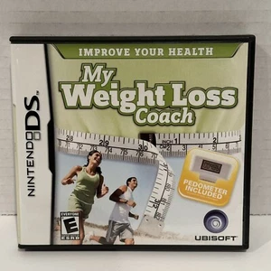 My Weight Loss Coach/Nintendo DS Game - Game, Case, Booklet Only NO PEDOMETER - Picture 1 of 3