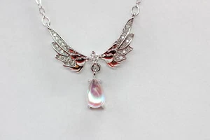 Collar En Plata de Ley 925 Superior Noble Con Gotas 40 CM Aprox. 4CM Prolongador - Imagen 1 de 10