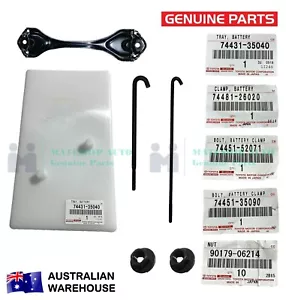 GENUINE Toyota LandCruiser Prado 150 Series Second Battery Tray Kit Set KDJ GRJ - Picture 1 of 7