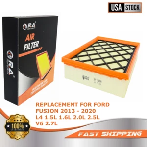 11480 Engine Air Filter for FORD FUSION 2013 - 2020 1.5L 1.6L 2.0L 2.5L 2.7L V6 - Picture 1 of 6