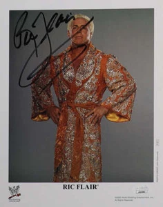 Ric Flair WWE Autographed Photo 8x10 JSA - Picture 1 of 1