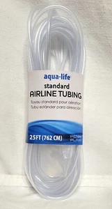 Aqua-Life Standard Airline Aquarium Tubing Clear with Connectors 25 Feet #ST25 - Picture 1 of 1