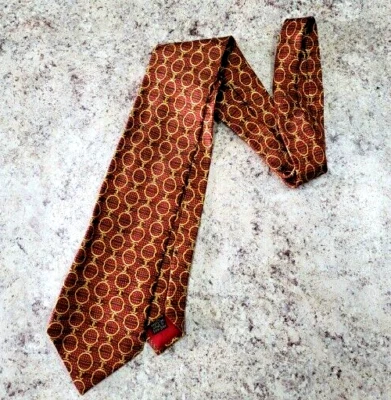 Corbata Hombre RICHEL ROYAL 100% Seda Equina Geométrica Hecha a Mano en España Foto 1 de 4