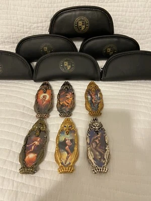 Juego de cuchillos Franklin Mint Boris Vallejo Fantasy Girls Collection Foto 1 de 4