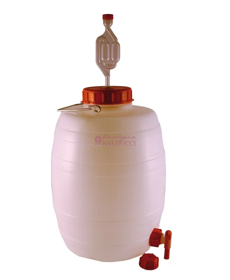 SSS BOTTICELLA da Lt. 25 KIT BIRRA FERMENTATORE con GORGOGLIATORE e rubinetto