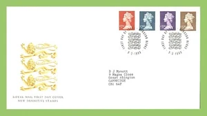 G.B. 1999 High Value Definitives on Royal Mail First Day Cover, Windsor - Picture 1 of 1