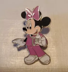 2021 Parques Disney Minnie Mouse Enfermera en Rosa Exfoliantes Pin Disneyland - Imagen 1 de 1