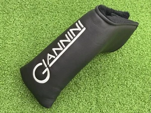 KEN GIANNINI Blade Putter Headcover Black Hook-Loop Closure Used Golf Kenny - Picture 1 of 7