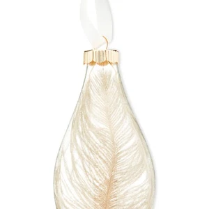 Menge 4 Pkgs Holiday Time Champagner Feder Ornamente, 4er Pack (16 Ornamente) - Bild 1 von 5