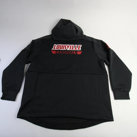 Louisville Cardinals adidas Sweatshirt Men's Black New Cover