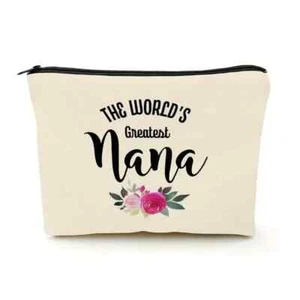 COSMETIC CASE, "WORLD'S GREATEST NANA" - Picture 1 of 3