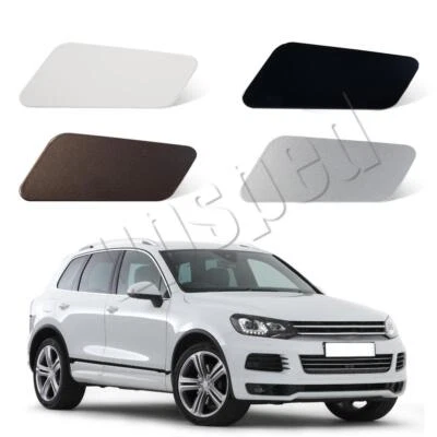 Tampa da tampa do bocal da arruela do para-choque dianteiro para Volkswagen Touareg 2011-2014 - Imagem 1 de 4