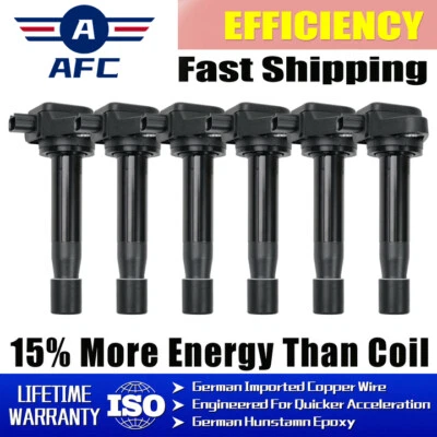 6 Pack Ignition Coil pack for 2008-12 Honda Accord 3.5L V6 UF603 OEM - Image 1 of 4