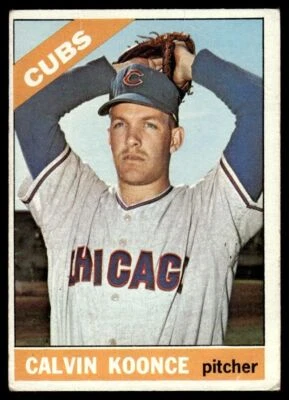1966 Topps Baseball Card (Damaged) Calvin Koonce A Chicago Cubs #278 - Image 1 of 2