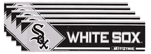 5 CHICAGO WHITE SOX BUMPER STICKERS MLB Baseball Sports Fan Car Auto Decor NEW - Picture 1 of 2