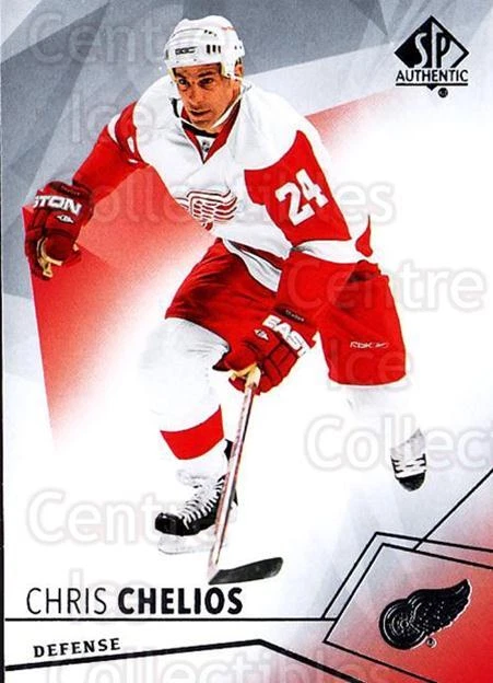2015-16 SP Authentic #8 Chris Chelios - Image 1 of 1