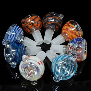 Colorful Random Male Glass Slider Bowl 14mm Free Shipping - US Seller - Picture 1 of 6