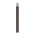 Livex 12" Length Rod Extension Stem, Scandinavian Gray - 56050-76