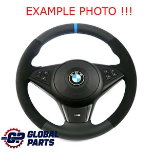 BMW E60 E63 NEU Schwarz Leder / Alcantara M Sportlenkrad Sport Lenkrad 3 Farben - Bild 1 von 12