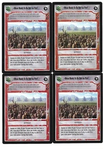 Wesa Ready To Our-sa Part x4 8/10 LP+ Decipher Star Wars Theed Palace LPUTC-01 - Picture 1 of 1