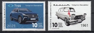 Turkey.2023 Car Industry in Turkey set 2 st MNH - Picture 1 of 1