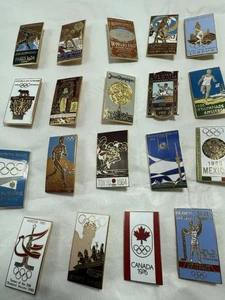 Vintage Olympic Games Lot Of 19 Pins Not Used - Picture 1 of 21
