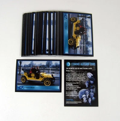 Lote de (50) Tarjeta Promocional 2001 Strictly Ink Doctor Who Definitive Serie 2 (CI-4) Foto 1 de 4