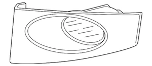 Genuine Honda Fog Lamp Assembly 33901-SLN-A01ZB - Picture 1 of 2